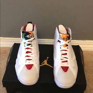 Retro Air Jordan 7 ( Hare Jordan) Free Shirt